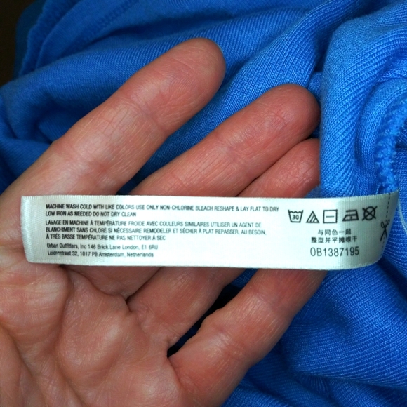 Free People Beach Stasia, Sexy Turquoise Cut-Out, Surplice Bodice Mini Dress - Picture 9 of 11